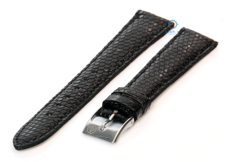 Universelles Violet Hamden-Uhrenarmband - 16mm - schwarzes Echsenmuster