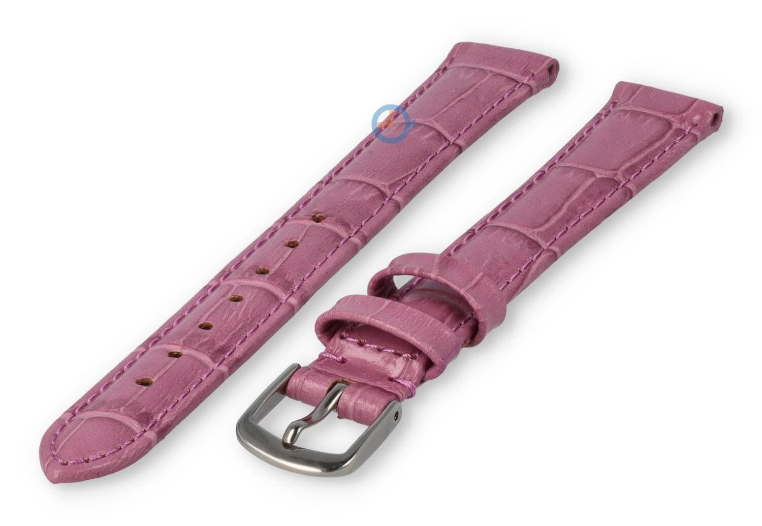 XL Uhrenarmband aus Leder - 14mm - blackberry