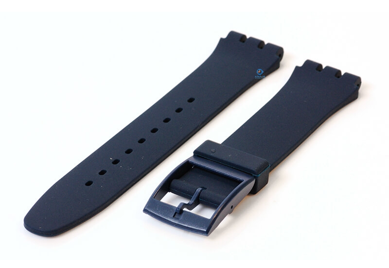 Swatch New Gent Uhrenarmband 19mm dunkelblau