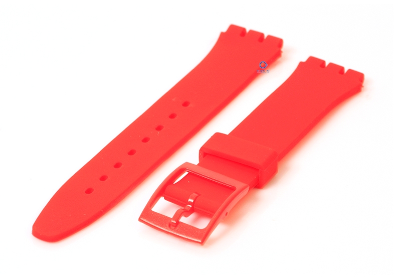 Swatch Uhrenarmband 17mm rot