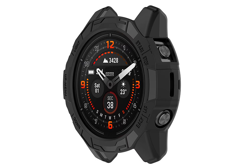 Garmin Fenix 7X Pro/Epix Pro 51mm - case - beschermhoesje (zwart)