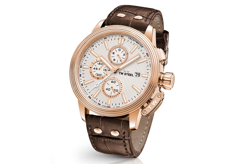 TW Steel CEO Adesso CE7013 Uhrenarmband braun - 22mm