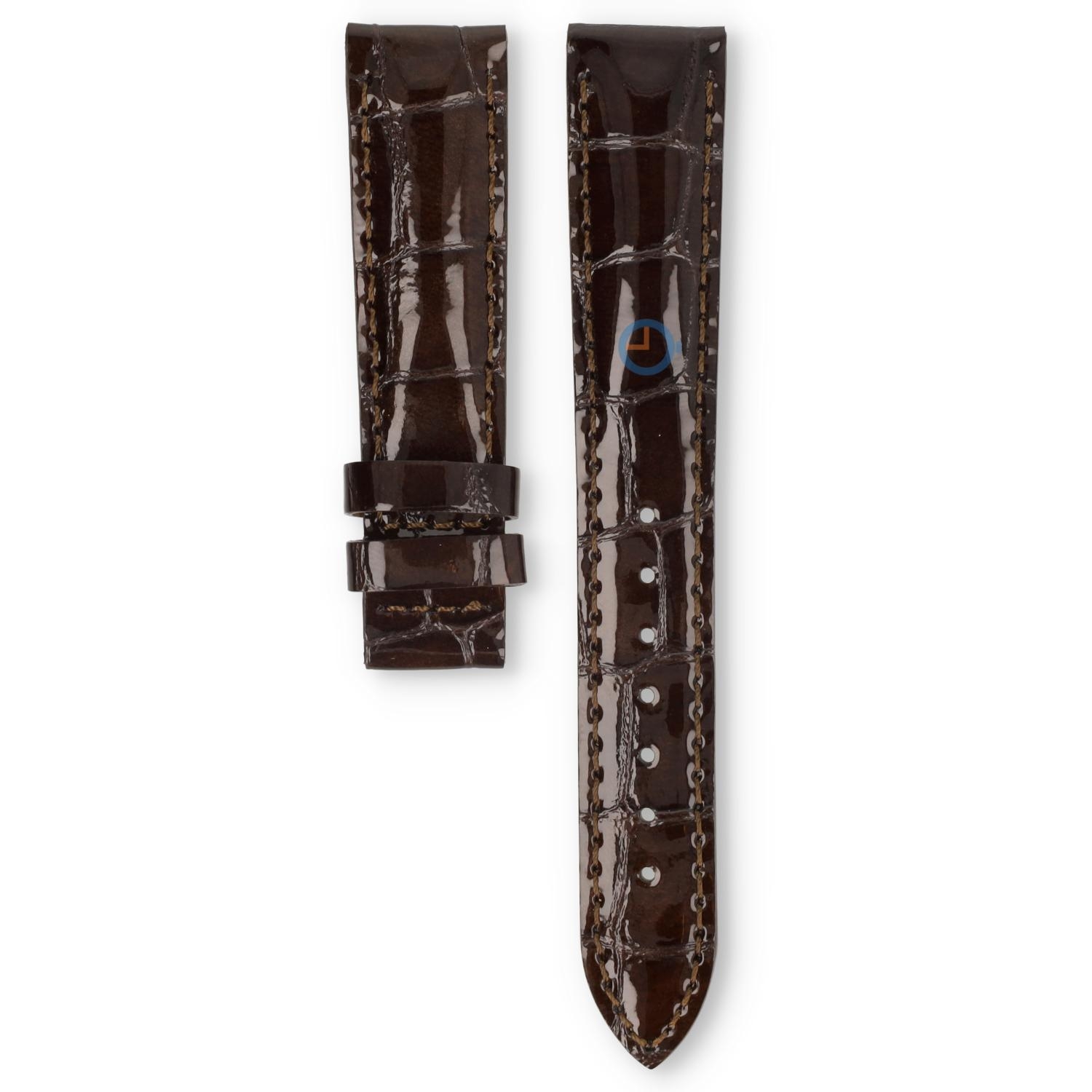 Tissot Uhrenarmband T0992073603700 braun Leder