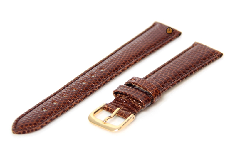 Uhrenarmband 16mm Braun Leder