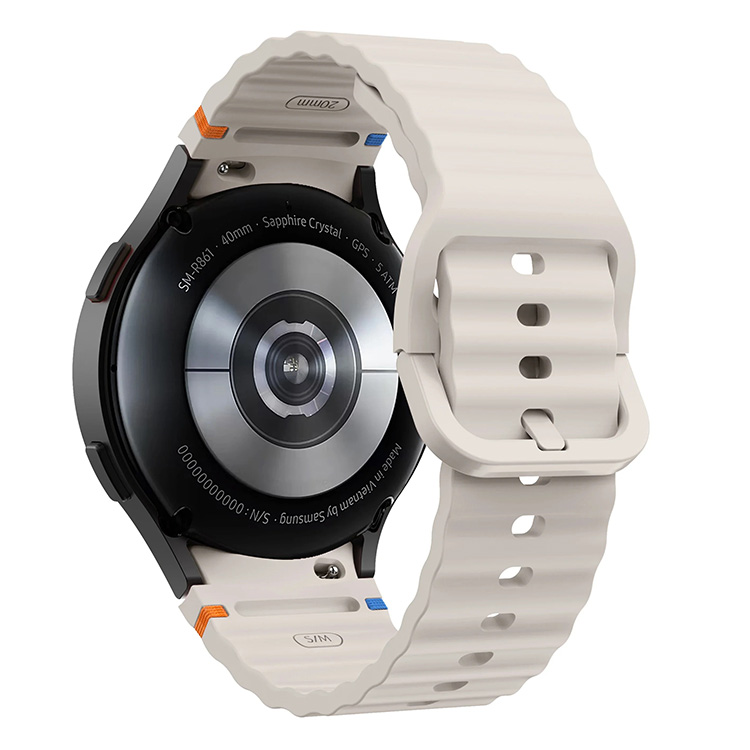 Siliconen Galaxy Watch7 bandje - cream