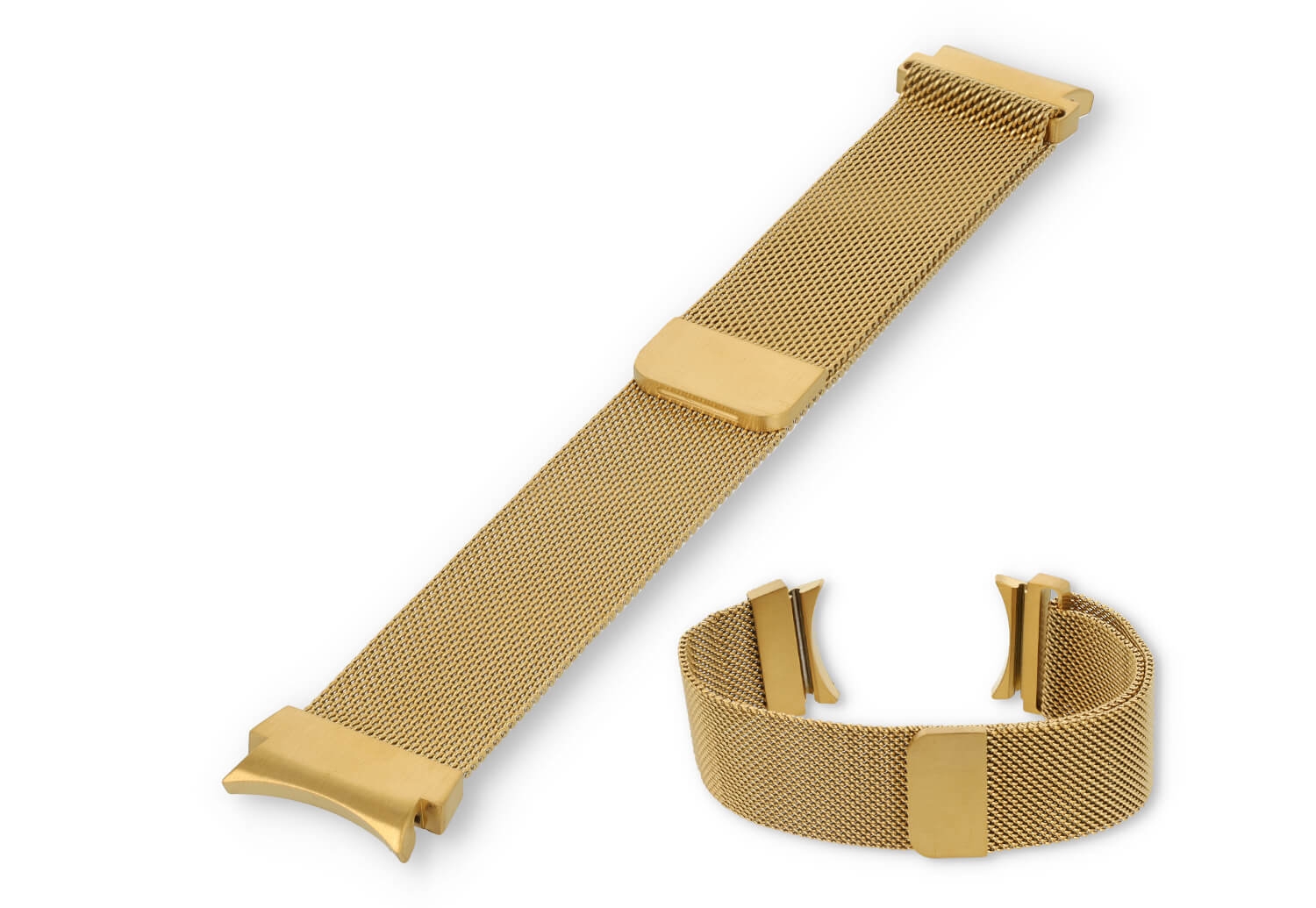 Samsung Galaxy watch 4 Uhrenarmband Mailänder Gold - 20mm