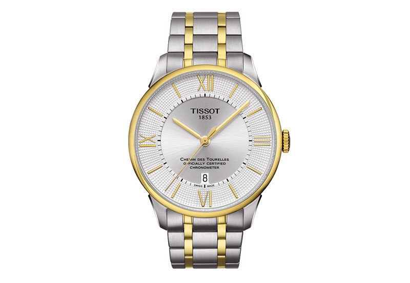 Tissot Uhrenarmband T0994082203800 Silber Stahl