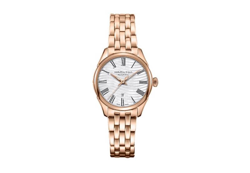 Hamilton Uhrenarmband H42245191 - rosegold Stahl
