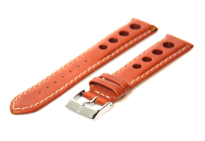 Uhrenarmband 18mm Braun Leder (Racing)