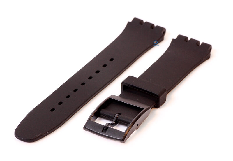 Swatch New Gent Uhrenarmband 19mm schwarz