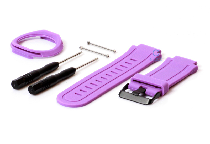 Garmin Forerunner Uhrenarmband 225 violett inkl. case cover