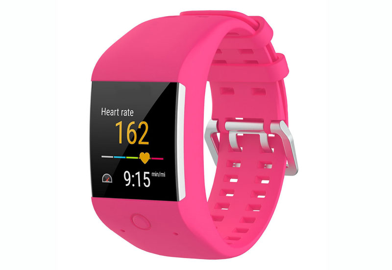 Ersatzarmband fÃ¼r Polar M600 (hellrosa)