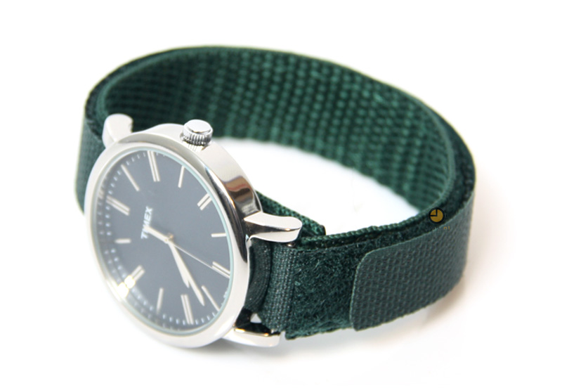 Uhrenarmband 16mm Grün Nylon