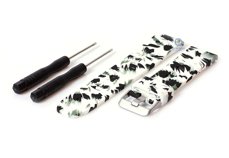 Ersatzarmband fÃ¼r Garmin Fenix 5/6/7 weiÃŸ