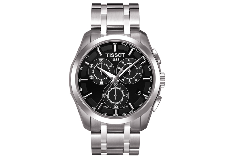 Tissot Uhrenarmband T0356171105100 Silber Stahl
