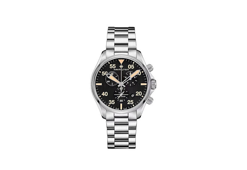 Hamilton Uhrenarmband H76722131 - silber Stahl