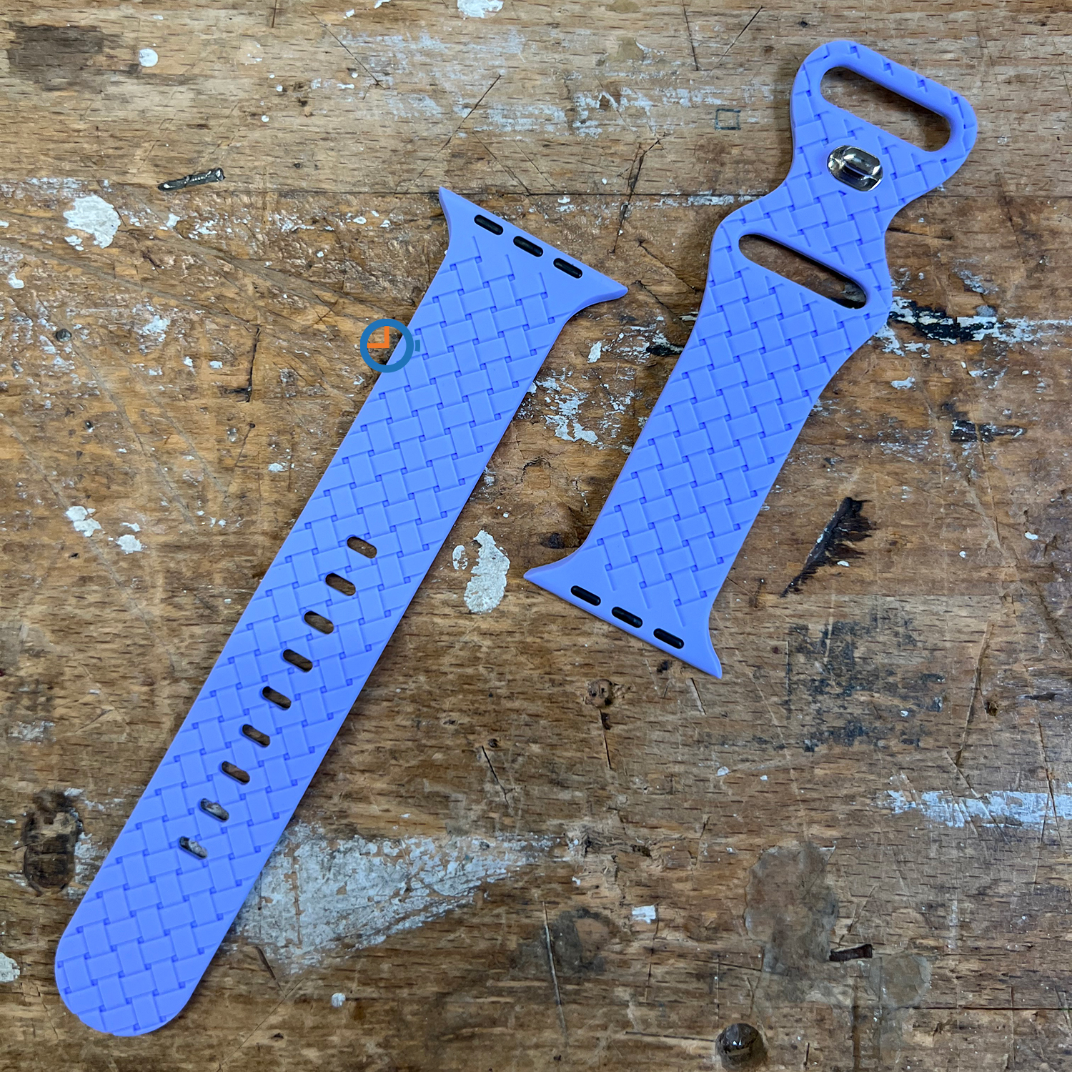 Silikon armband - Apple Watch 41mm - lila