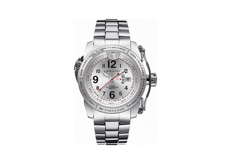 Hamilton Uhrenarmband H62555153 - silber Stahl
