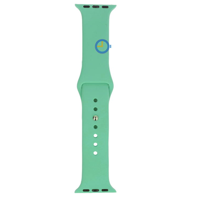 Apple watch bandje siliconen - Spring Green