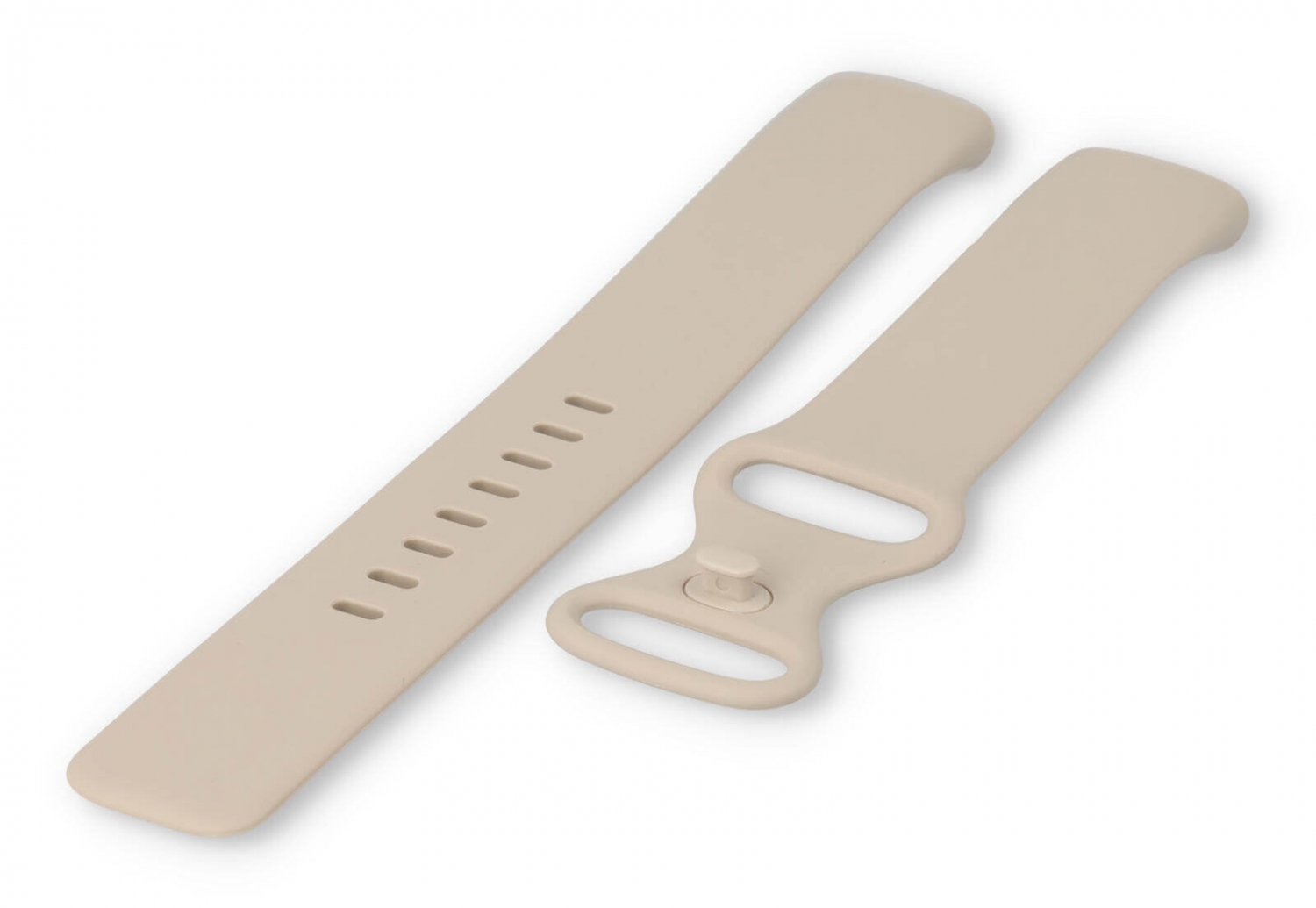 Fitbit Charge 5 Uhrenarmband Kautschuk - offwhite (Größe: L)