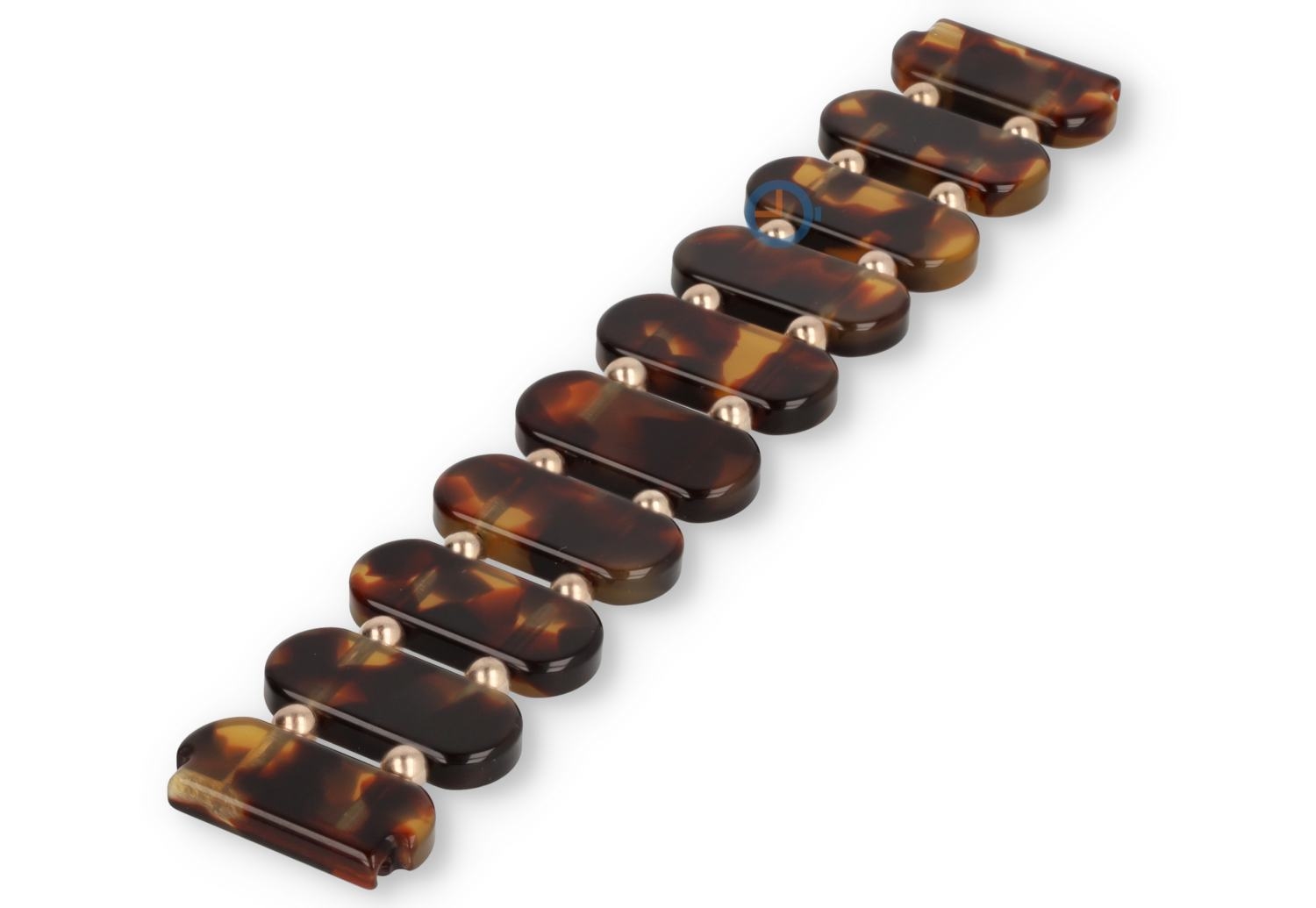 20mm Armband fÃ¼r Uhren - turtle gold