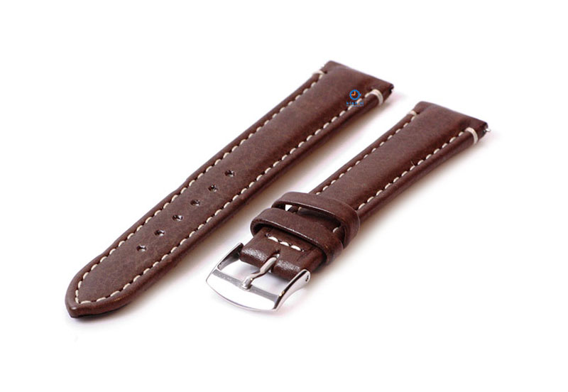 Uhrarmband 18mm Braun Kalbsleder