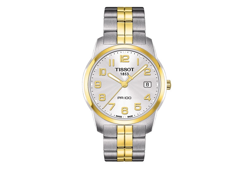 Original Tissot Armband T0494102203201B - bicolor