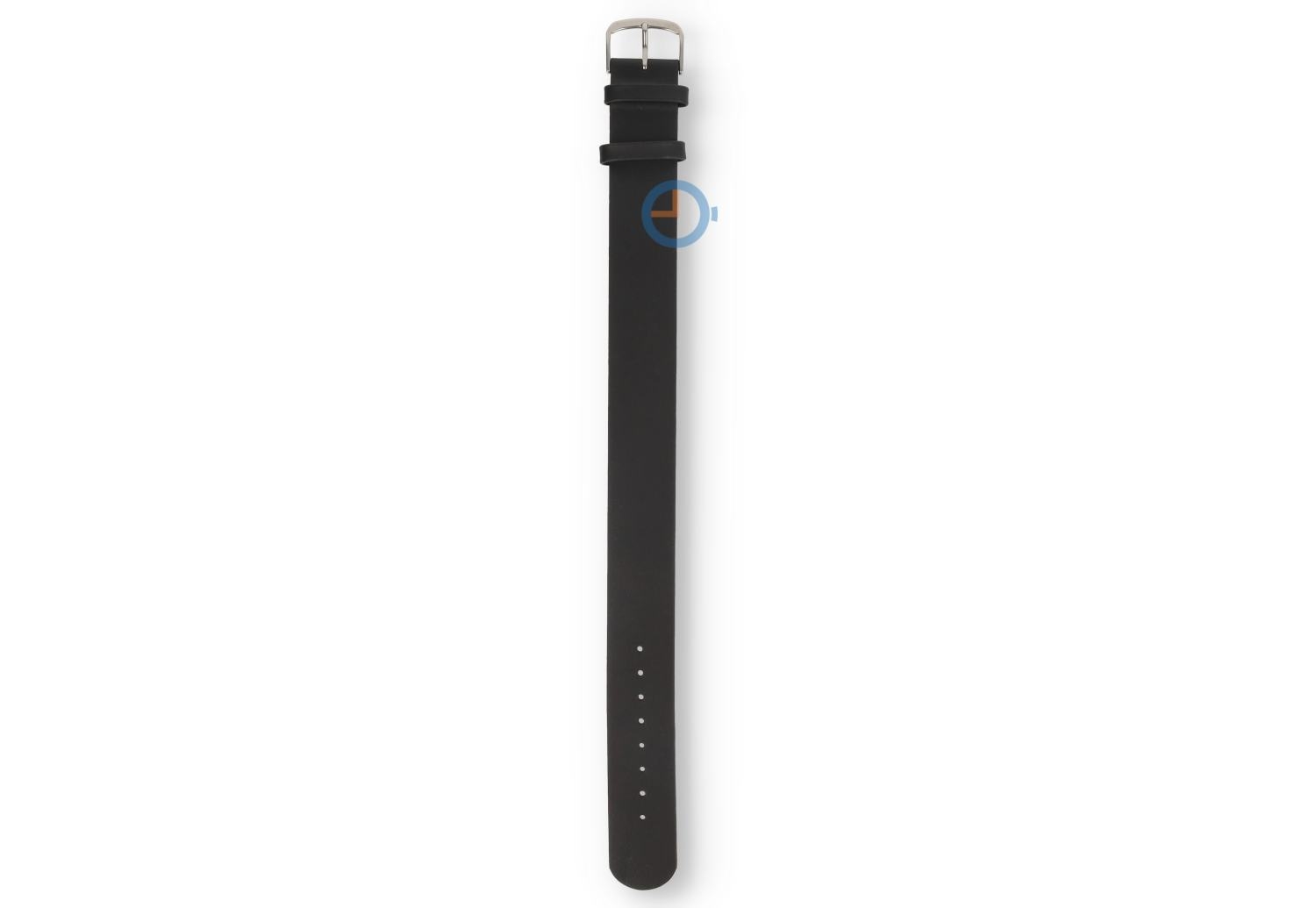 Kerbholz Leder Uhrenarmband - 18mm - schwarz