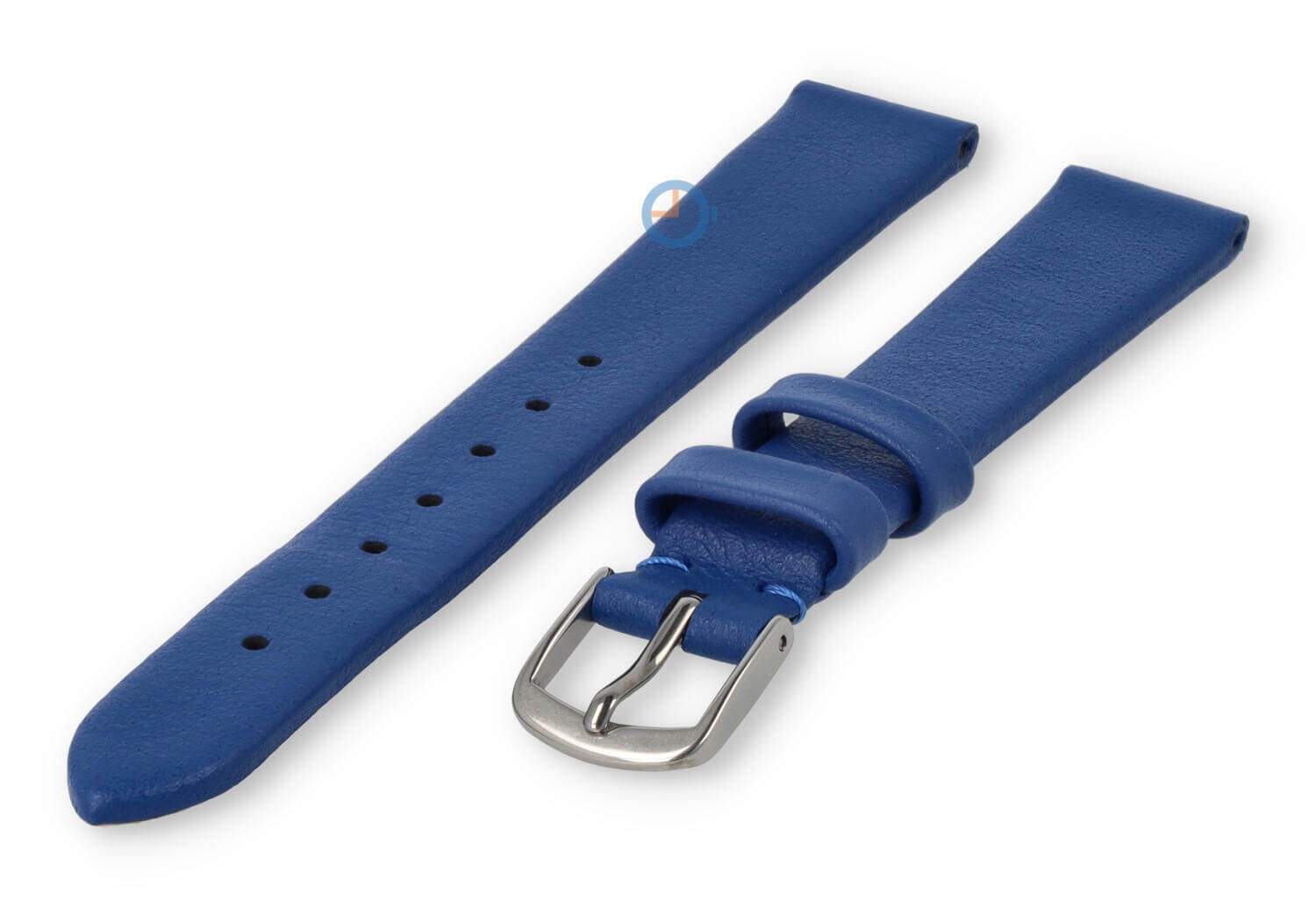 Nahtloses und glattes Uhrenarmband 12mm - königsblau