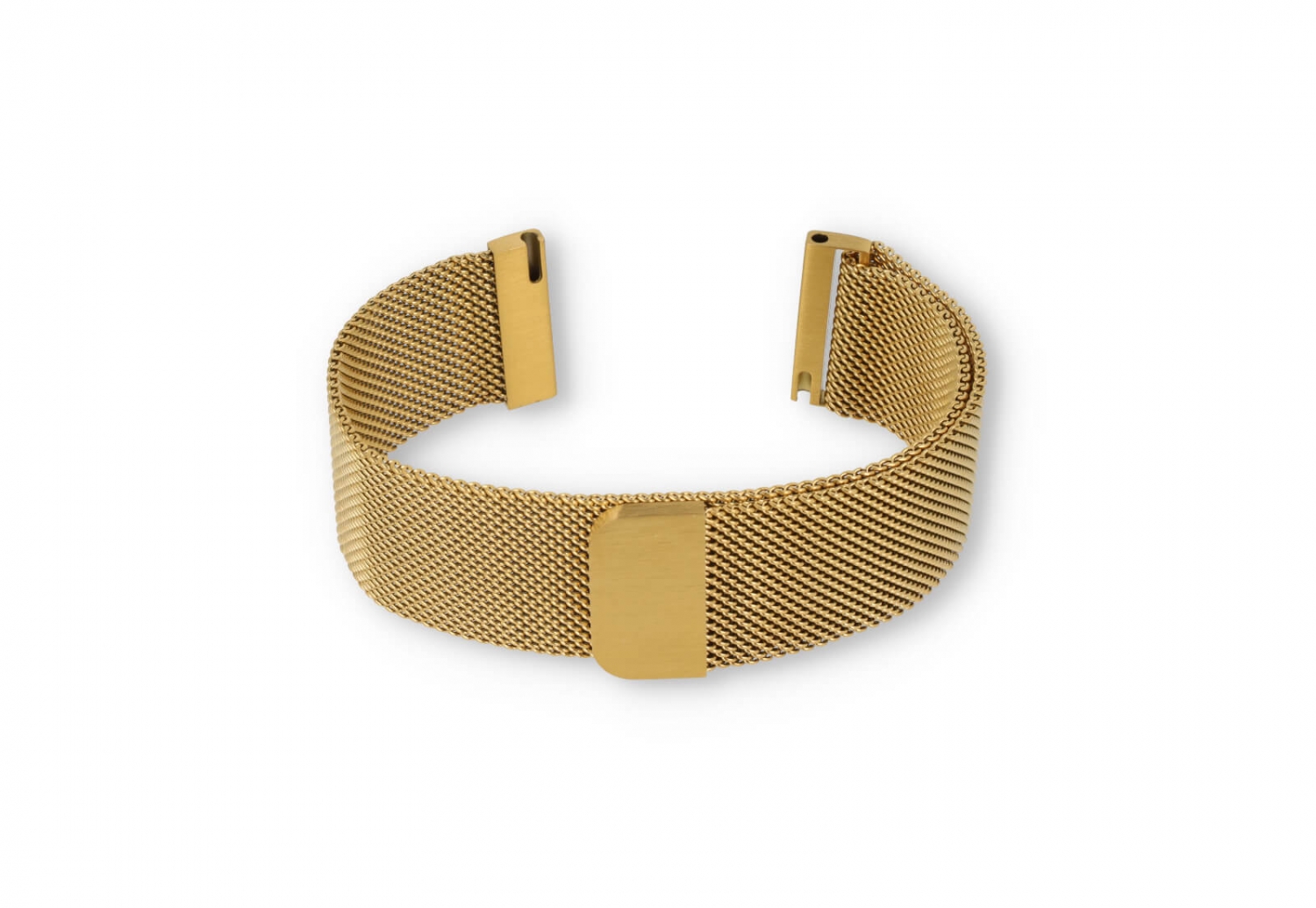 Milanese 20mm horlogeband - Goud