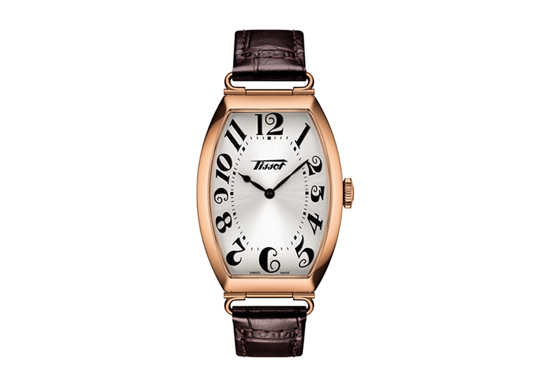 Tissot Uhrenarmband T1285093603200 braun Leder