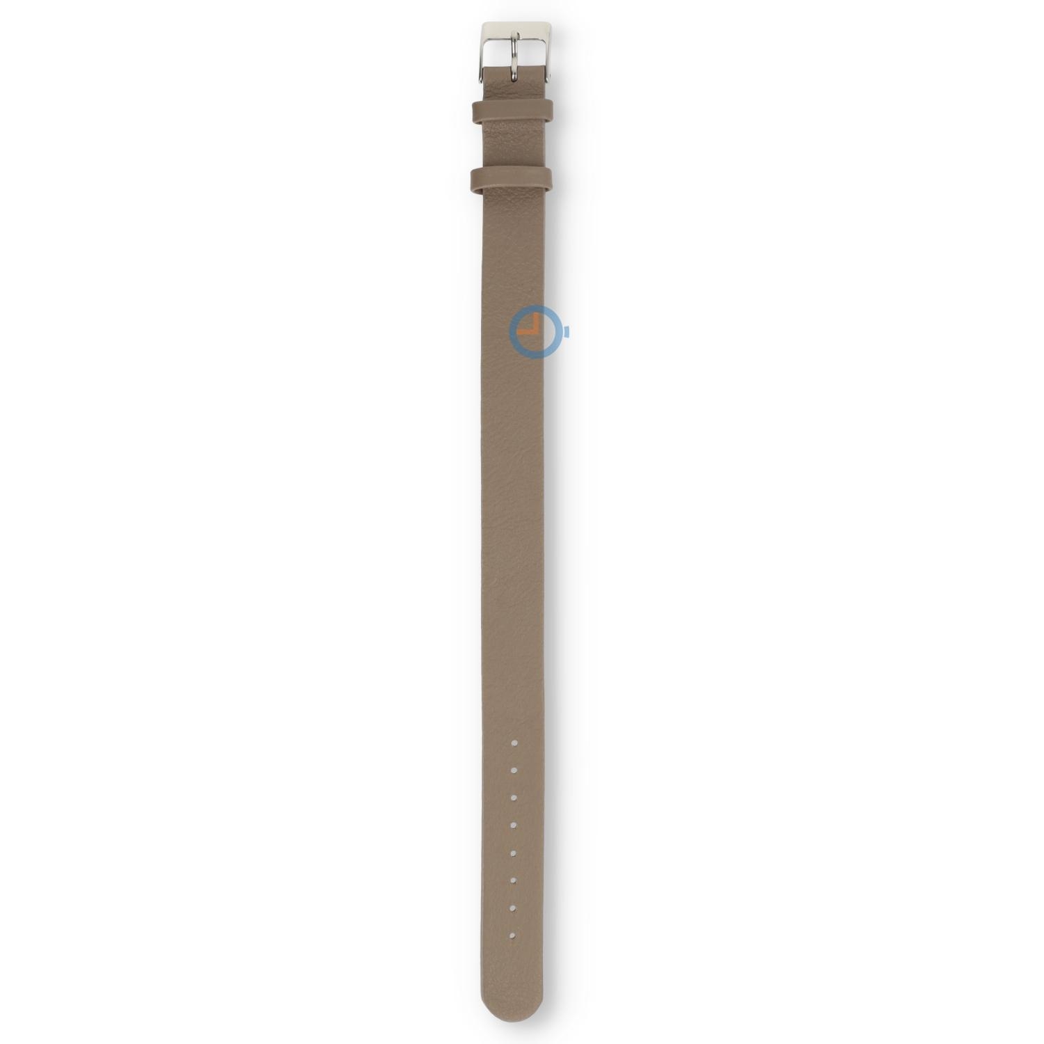 One-piece Leder Uhrenarmband - 16mm - taupe