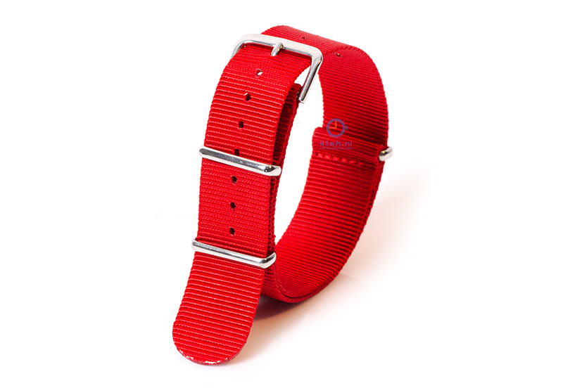 Nylonband 20mm Rot