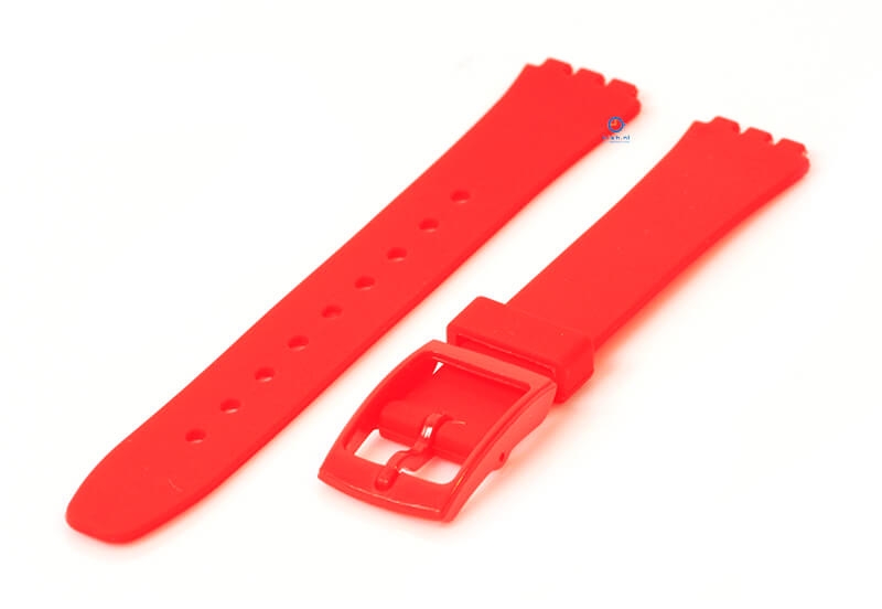 Swatch Lady Uhrenarmband 12mm rot