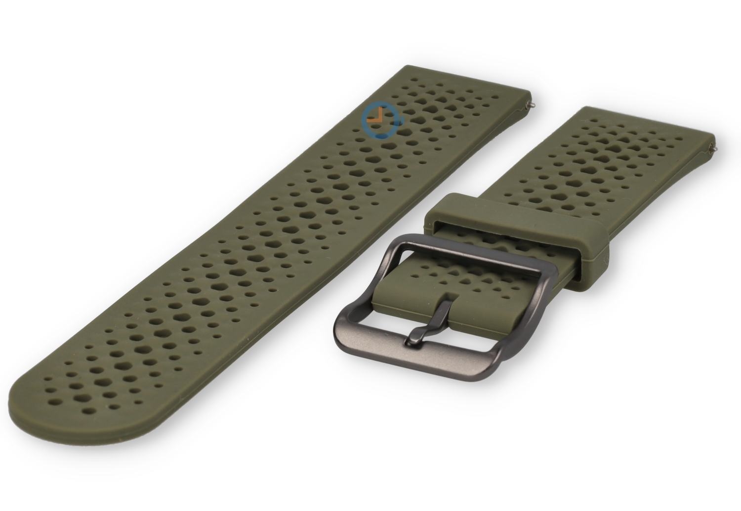 Universal Band für Garmin Venu 3 22mm) grün - gelocht