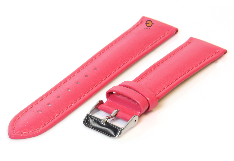 Uhrenarmband 18mm Rosa Kalbsleder