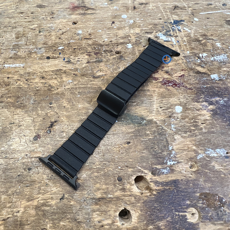 Apple Watch 41mm Magnet Armband schwarz