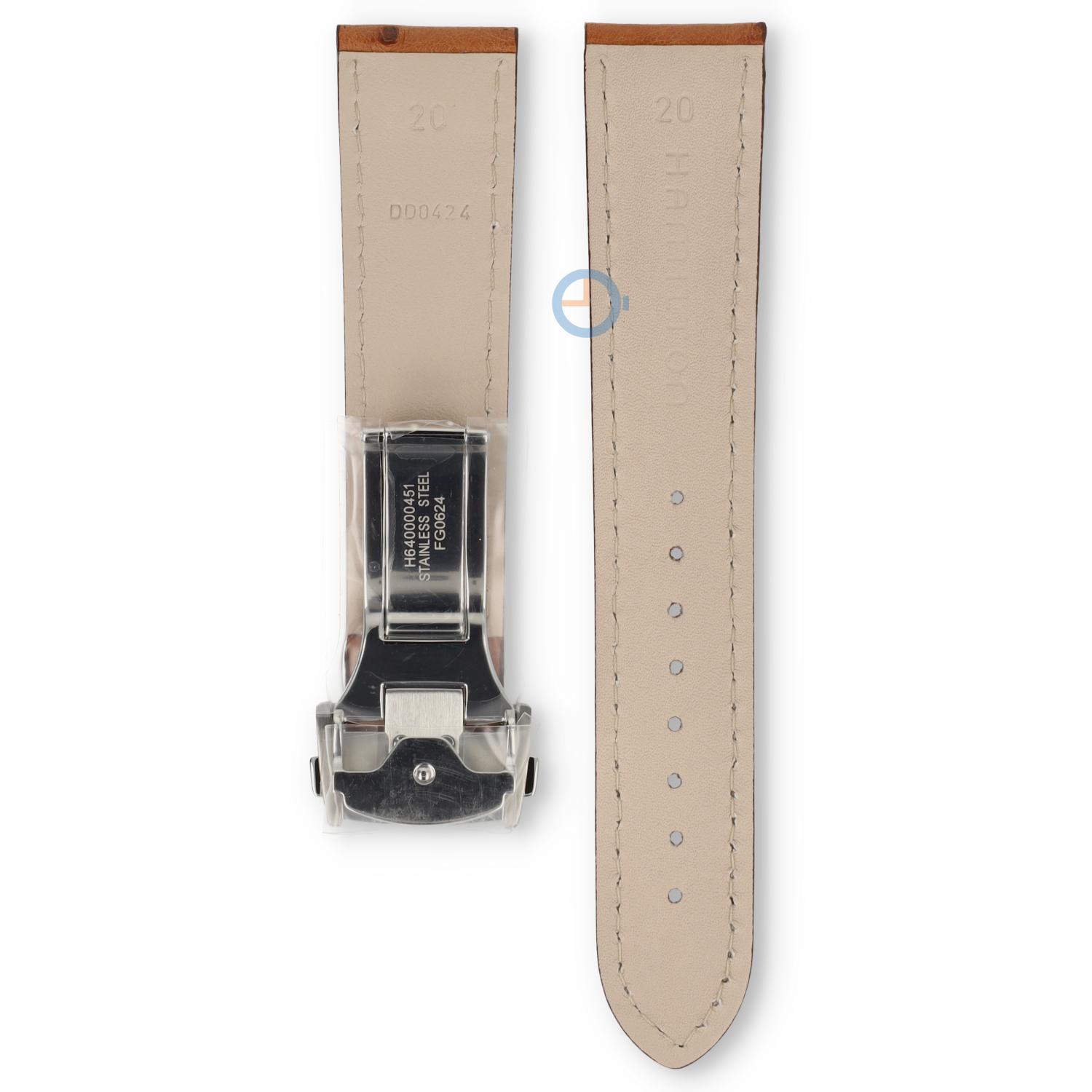 Hamilton Uhrenarmband H32565585 – braunes Leder