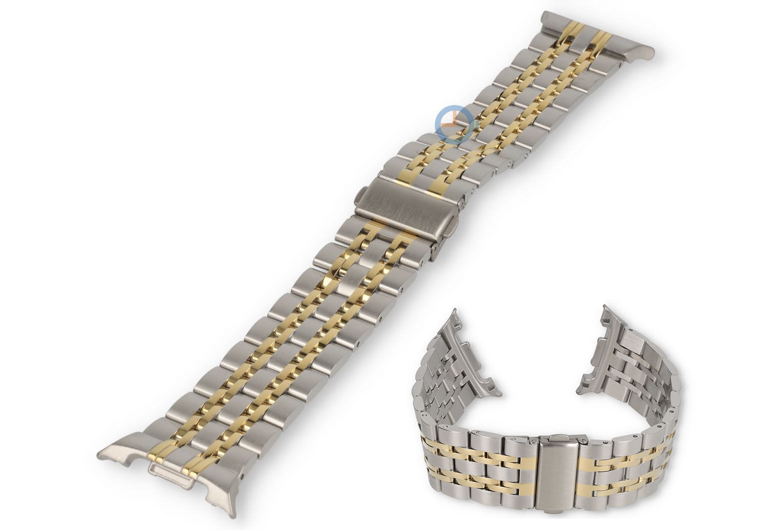 Galaxy Watch 8 40mm Stahl Uhrenarmband - zweifarbig