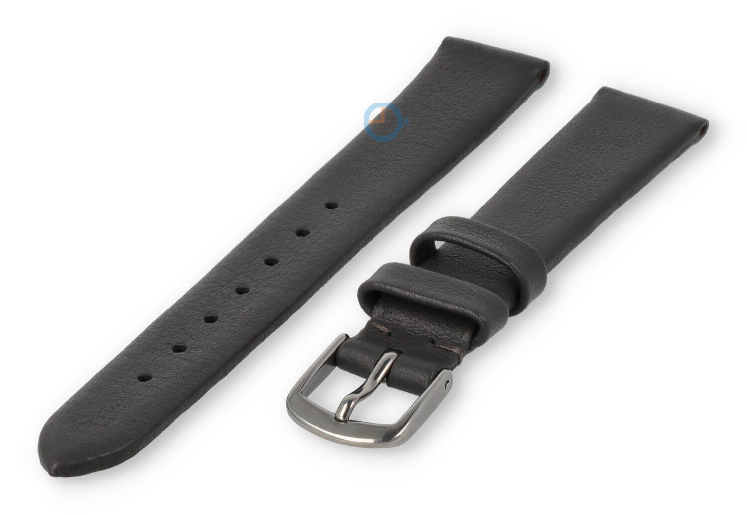 Nahtloses und glattes Uhrenarmband 12mm - dunkelgrau