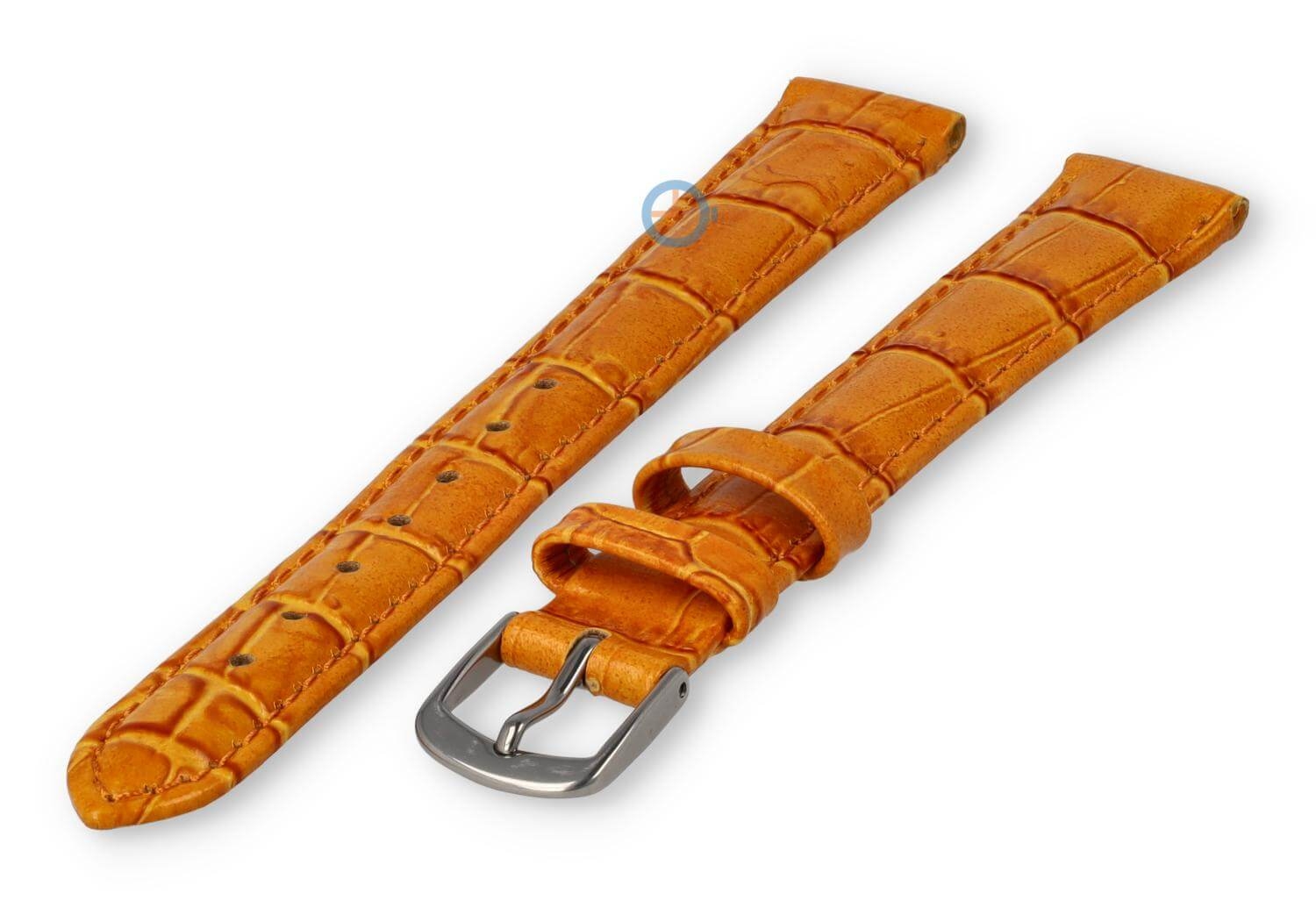 XL Uhrenarmband aus Leder - 14mm - Aprikose