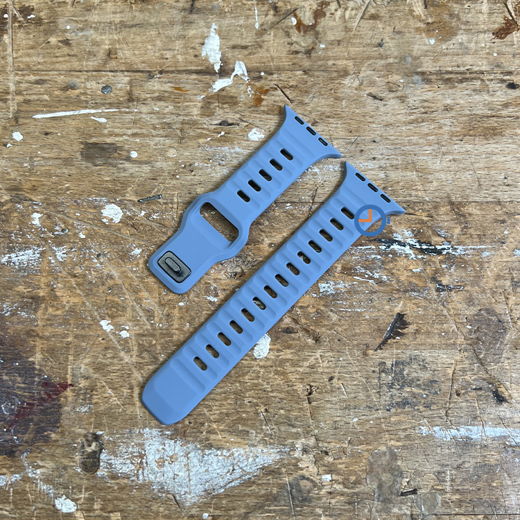 Silikon armband Apple Watch 41mm - grau