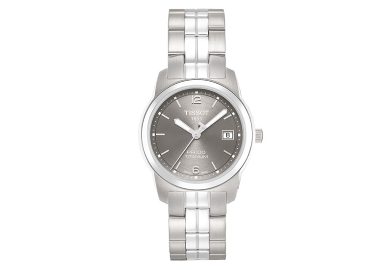 Original Tissot Armband T0493104406700A - silber