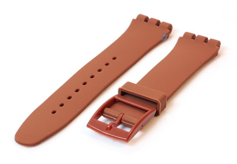 Swatch Uhrenarmband 20mm braun