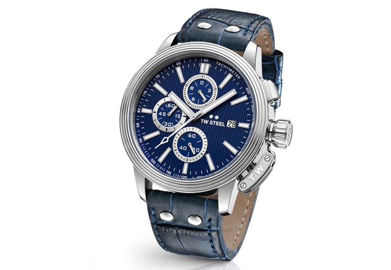 TW Steel CEO Adesso CE7007 Uhrenarmband blau - 22mm
