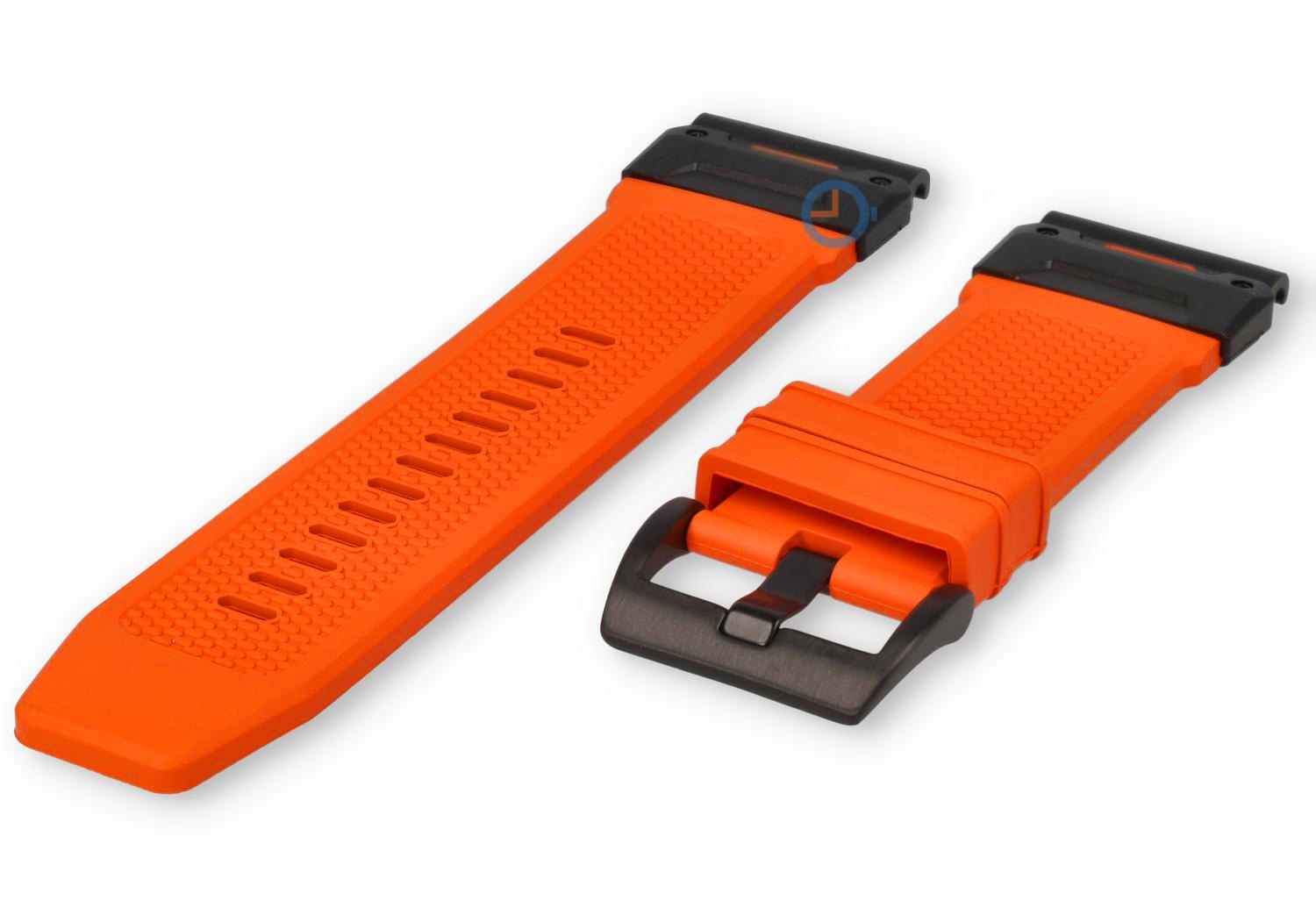 Garmin Fenix 26mm Armband - FKM-rubber - bright orange
