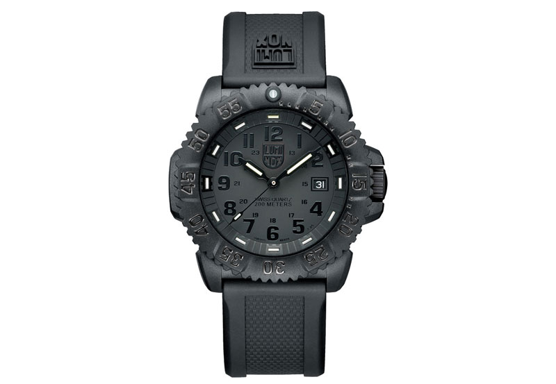 Luminox Uhrenarmband A.3051.BO Navy Seal Black Out