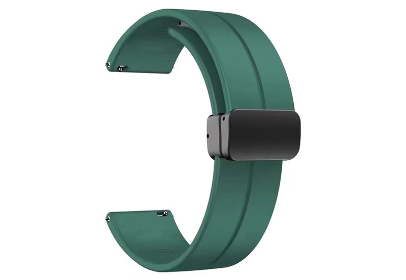 Silikon Uhrenarmband 16mm - saliegrün