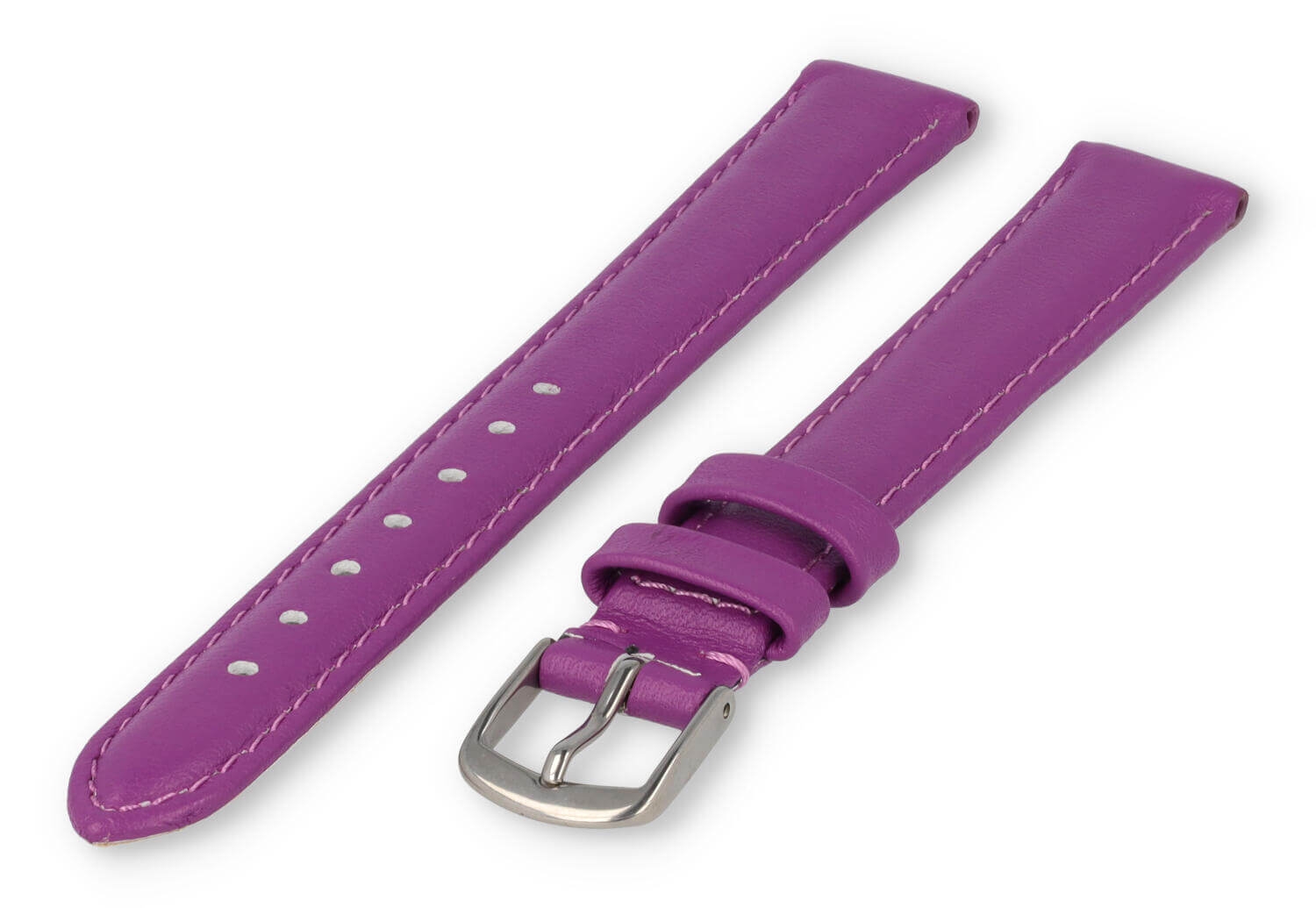 XL glatt Lederband - 16mm - lila