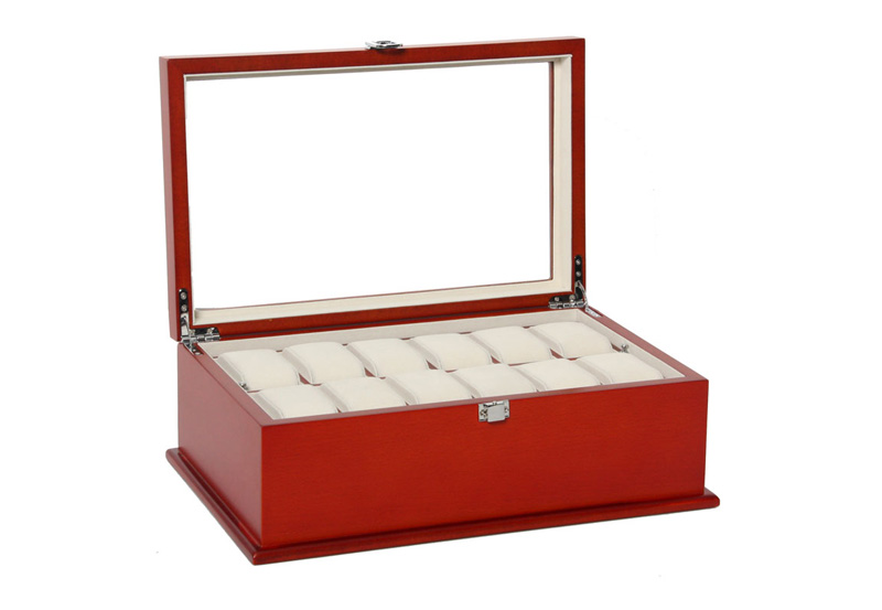 Gisoni Tollare Uhrenbox Bordeaux